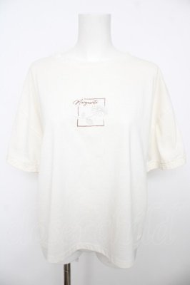 Preview of 接触冷感ラメ刺繍Ｔシャツ F 生成り