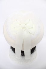 画像1: Angelic Pretty / ふわふわHeartベレー  アイボリー Y-26-08-18-008-AP-AC-SZ-ZY (1)