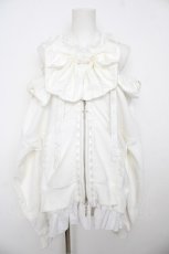 画像1: NEO / RIBBON HOLLIC PARKA DRESS  白 Y-26-08-18-065-GO-OP-SZ-ZY (1)