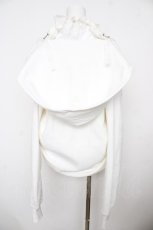 画像2: NEO / RIBBON HOLLIC PARKA DRESS  白 Y-26-08-18-065-GO-OP-SZ-ZY (2)