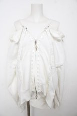 画像3: NEO / RIBBON HOLLIC PARKA DRESS  白 Y-26-08-18-065-GO-OP-SZ-ZY (3)