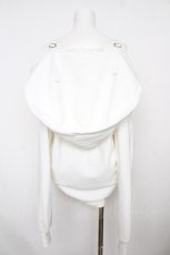 画像4: NEO / RIBBON HOLLIC PARKA DRESS  白 Y-26-08-18-065-GO-OP-SZ-ZY (4)