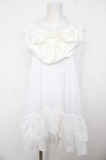 画像5: NEO / RIBBON HOLLIC PARKA DRESS  白 Y-26-08-18-065-GO-OP-SZ-ZY (5)
