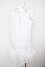 画像6: NEO / RIBBON HOLLIC PARKA DRESS  白 Y-26-08-18-065-GO-OP-SZ-ZY (6)