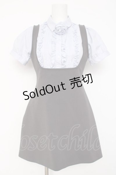 evelyn / ローズジャンスカセット M アイスブルー Y-26-08-18-081-LO