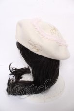 画像3: Angelic Pretty / 配色Frill Heartベレー  アイボリー Y-26-08-18-009-AP-AC-SZ-ZY (3)