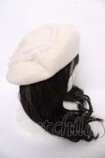画像4: Angelic Pretty / 配色Frill Heartベレー  アイボリー Y-26-08-18-009-AP-AC-SZ-ZY (4)