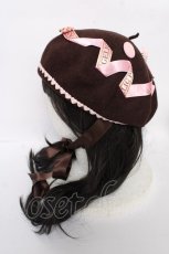画像3: Angelic Pretty / Meltyチョコレートベレー  ブラウン Y-26-08-18-011-AP-AC-SZ-ZY (3)
