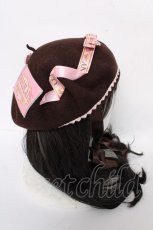 画像4: Angelic Pretty / Meltyチョコレートベレー  ブラウン Y-26-08-18-011-AP-AC-SZ-ZY (4)