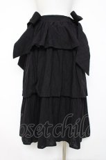 画像3: axes femme kawaii / コットンレーススカート M 黒 Y-26-08-18-101-AX-SK-SZ-ZY (3)