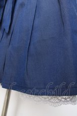 画像3: axes femme / ボックスプリーツスカパン M ブルー Y-26-08-18-114-AX-PA-SZ-ZY (3)