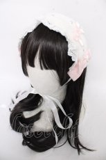 画像1: BABY,THE STARS SHINE BRIGHT / Ruban de Noёl Neigeヘッドドレス  ピンク Y-26-08-18-004-BA-ZA-SZ-ZY (1)