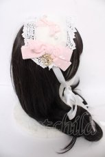 画像3: BABY,THE STARS SHINE BRIGHT / Ruban de Noёl Neigeヘッドドレス  ピンク Y-26-08-18-004-BA-ZA-SZ-ZY (3)