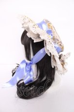 画像2: ALICE and the PIRATES / Mon favori champ de fleurs ドレスハット  ブルー Y-26-08-20-041-PA-AC-SZ-ZY (2)