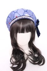 画像4: Amavel / Sweet Whipプリントベレー帽  ネイビー Y-26-08-20-042-CA-AC-SA-ZY (4)