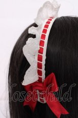 画像3: Angelic Pretty / メイド風カチューシャ  シロ Y-26-08-20-045-AP-AC-SZ-ZS (3)