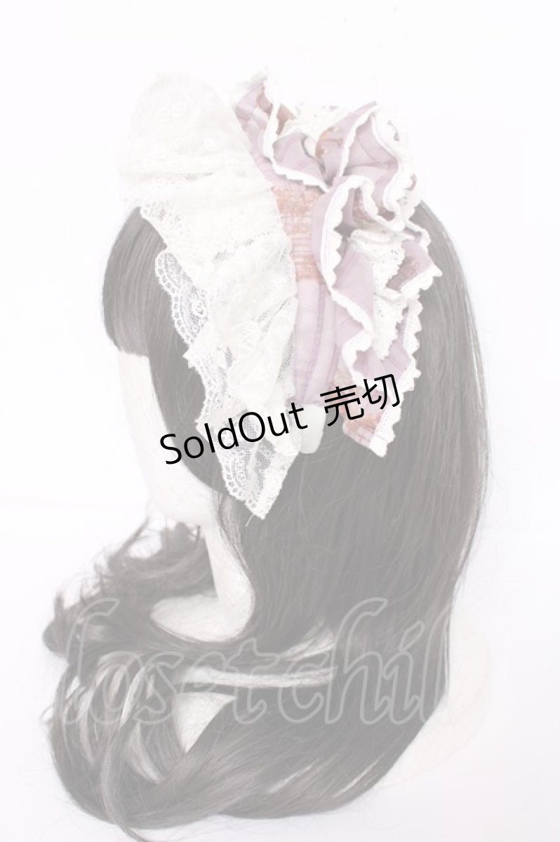 画像2: ALICE and the PIRATES / Le petit fleuriste〜永遠の花束とあなたを待つ時間〜ヘッドドレスKC  モーヴ Y-26-08-20-047-PA-AC-SA-ZY (2)