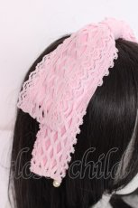 画像3: Angelic Pretty / Sweetトーションリボンカチューシャ  ピンク Y-26-08-20-048-AP-AC-IG-ZS (3)