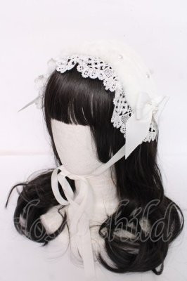 Preview of Pearl Fairyファーヘッドドレス  白