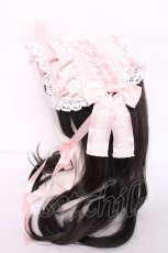 画像2: BABY,THE STARS SHINE BRIGHT / Le lienヘッドドレス  ピンク Y-26-08-20-052-BA-AC-SZ-ZY (2)