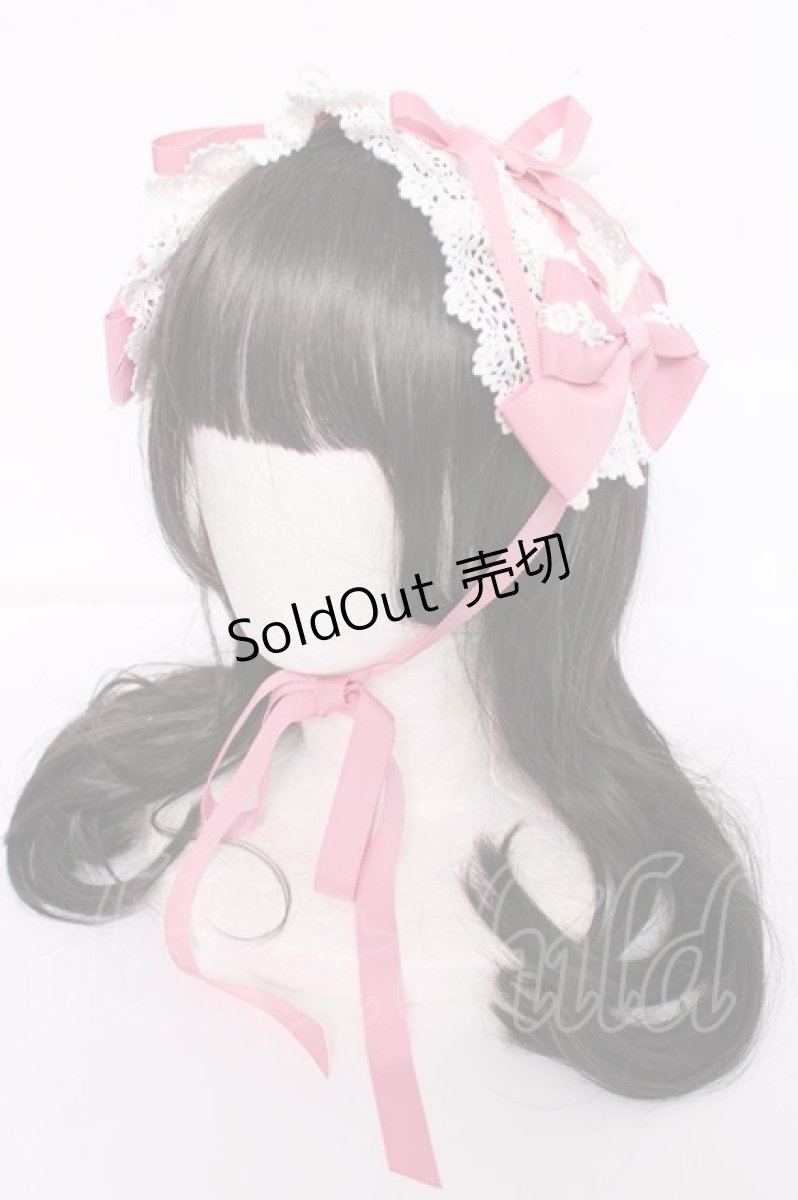 画像1: BABY,THE STARS SHINE BRIGHT / Rose de Rescht ヘッドドレス  ピンク Y-26-08-20-054-BA-AC-SZ-ZS (1)