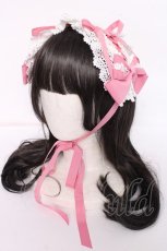 画像1: BABY,THE STARS SHINE BRIGHT / Rose de Rescht ヘッドドレス  ピンク Y-26-08-20-054-BA-AC-SZ-ZS (1)