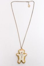 画像2: Q-pot. / ベアシュガークッキーネックレス  ホワイト Y-26-08-20-007-QP-AC-SZ-ZY (2)