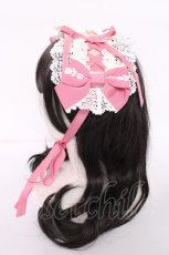 画像2: BABY,THE STARS SHINE BRIGHT / Rose de Rescht ヘッドドレス  ピンク Y-26-08-20-054-BA-AC-SZ-ZS (2)