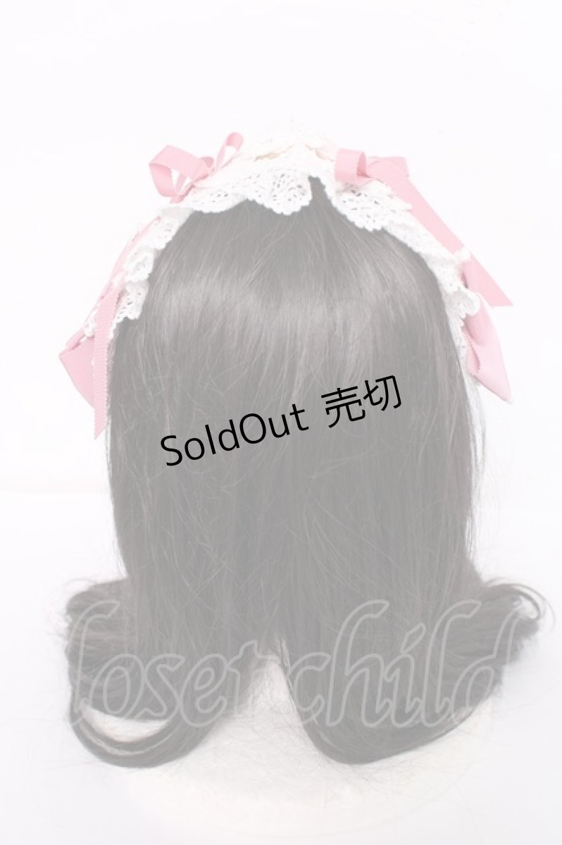 画像3: BABY,THE STARS SHINE BRIGHT / Rose de Rescht ヘッドドレス  ピンク Y-26-08-20-054-BA-AC-SZ-ZS (3)