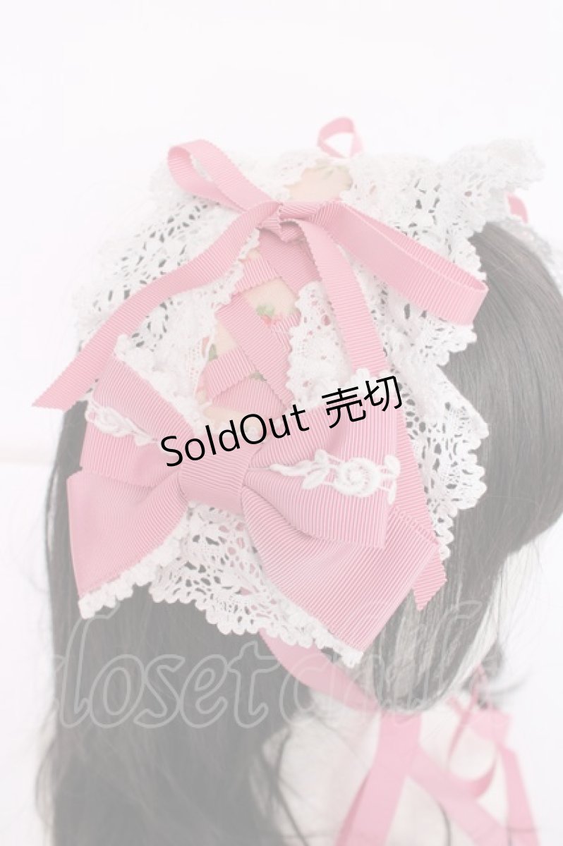 画像4: BABY,THE STARS SHINE BRIGHT / Rose de Rescht ヘッドドレス  ピンク Y-26-08-20-054-BA-AC-SZ-ZS (4)