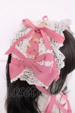 画像4: BABY,THE STARS SHINE BRIGHT / Rose de Rescht ヘッドドレス  ピンク Y-26-08-20-054-BA-AC-SZ-ZS (4)