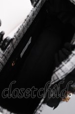 画像3: couture BY ROJITA / ツイードロゴハンドバック  白 Y-26-08-20-059-LO-BG-SZ-ZY (3)