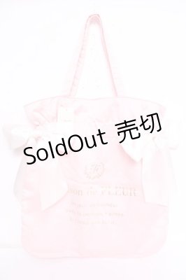 Preview of EC限定シャイニーダブルリボントートバッグ F ピンク