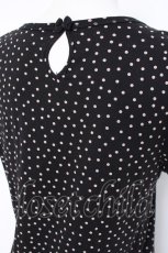 画像3: Franche Lippee / ドット柄半袖カットソー M 黒 Y-26-08-20-071-LO-TO-SZ-ZT051 (3)