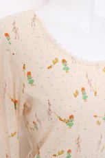 画像3: Franche Lippee / オズの魔法使いptトップス M 生成り Y-26-08-20-072-LO-TO-SZ-ZS (3)
