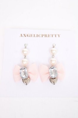 Preview of Classyビジューピアス  ピンク