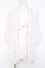 画像1: To Alice / シフォン羽織り S ピンク Y-26-08-20-101-LO-TO-SZ-ZY (1)