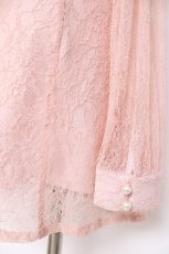 画像3: Swankiss / ボウタイレースワンピース  ピンク Y-26-08-20-102-LO-OP-SZ-ZT057 (3)