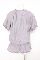 画像2: PINK HOUSE / ふんわりブラウス F ラベンダー Y-26-08-20-104-LO-BL-SZ-ZT105 (2)