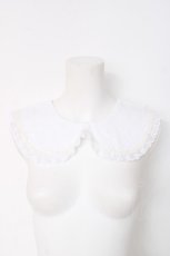 画像1: marcHenTica / Arboralis Frill付け襟  白 Y-26-08-20-015-LO-ZA-SZ-ZY (1)