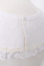 画像3: marcHenTica / Arboralis Frill付け襟  白 Y-26-08-20-015-LO-ZA-SZ-ZY (3)