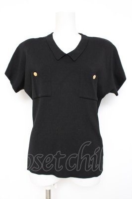 Preview of ポケット付き半袖トップス  黒