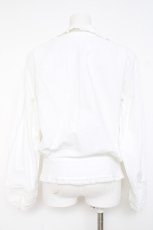 画像2: INGEBORG / 刺繍入りテープデザインブラウス F 白 Y-26-08-20-123-LO-BL-SZ-ZY (2)