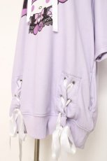 画像3: TRAVAS TOKYO / マイメロディコラボ半袖パーカー F ラベンダー Y-26-08-20-128-PU-TO-SZ-ZT017 (3)