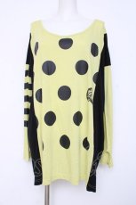 画像1: PEACE NOW / ドットカットソー  ミント Y-26-08-20-130-PU-TO-SZ-ZS (1)