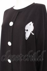 画像3: NieR Clothing / ワイド袖口カットソー  黒 Y-26-08-20-142-PU-TO-TE-ZY (3)