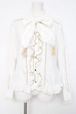 画像1: Angelic Pretty / Dollsボウタイブラウス  白 Y-26-08-20-146-AP-BL-SZ-ZY (1)