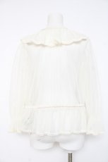画像3: Melody BasKet / 朝霧を纏うブラウス M 生成り Y-26-08-20-149-LO-BL-SZ-ZY (3)