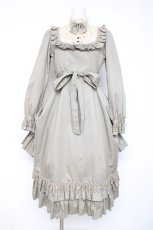 画像1: Victorian maiden / クラシカルドールロングドレス  アッシュグリーン Y-26-08-20-155-CL-OP-SZ-ZS (1)