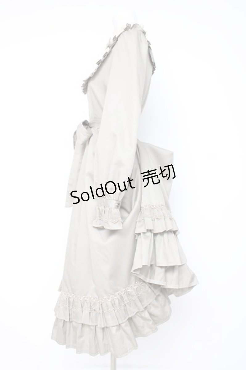 画像2: Victorian maiden / クラシカルドールロングドレス  アッシュグリーン Y-26-08-20-155-CL-OP-SZ-ZS (2)